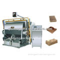 Automatic corrugated carton die cutting press machine